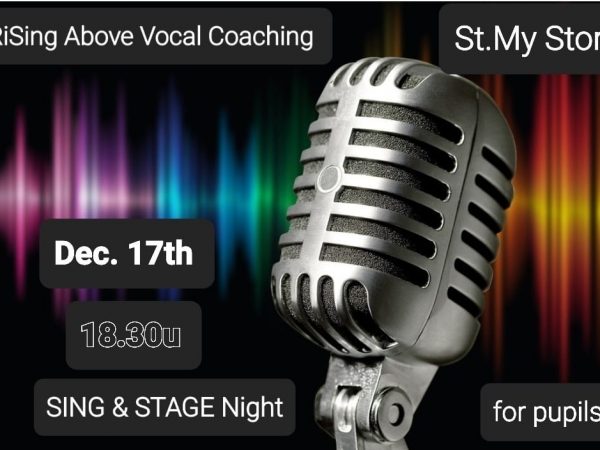 Zaterdag 17 december SING & STAGE Night