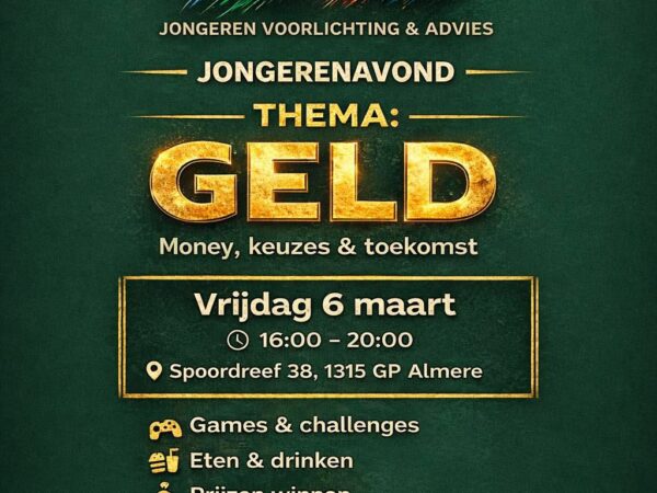 Jongerenavond Moneytalk 6 maart 2026